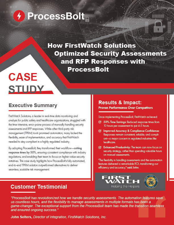 FirstWatch Case Study